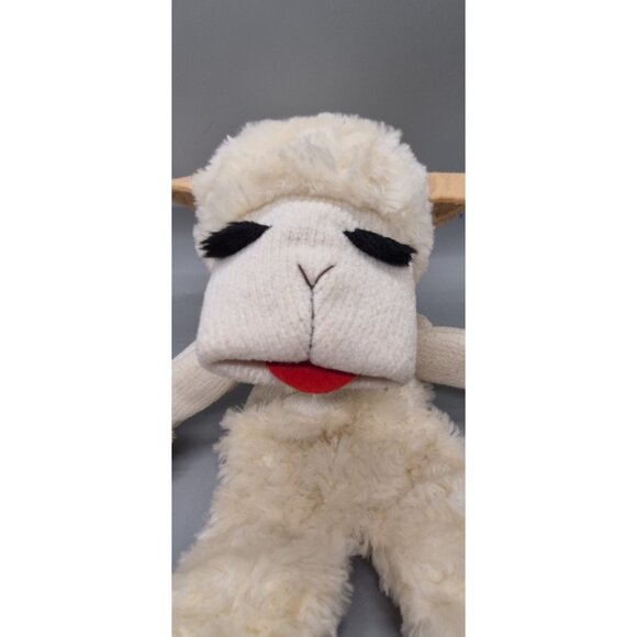 Aurora Lamb Chop Hand Puppet from 2002 Shari Lewis 17" Stuffed Plush - Picture 1 of 6